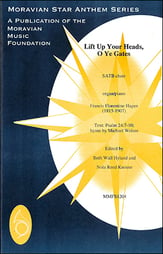 Lift Up Your Heads, O Ye Gates SATB choral sheet music cover
